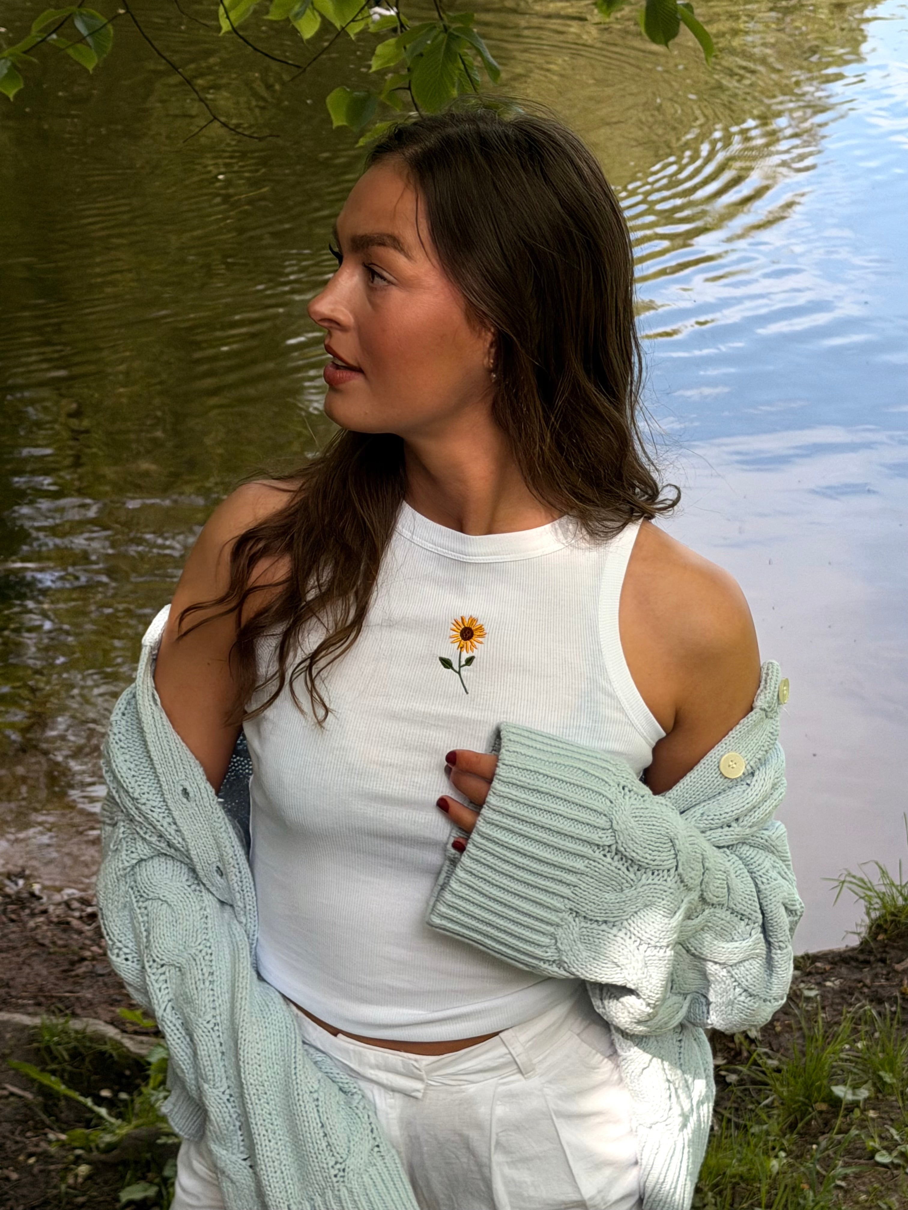 PCMIMI Tank Top - Bright White
